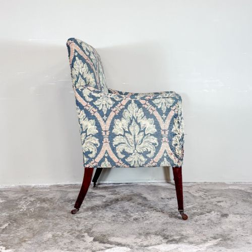 GOOD SCALE EDWARDIAN LIBRARY CHAIR - ADDITIONAL PHOTO 2