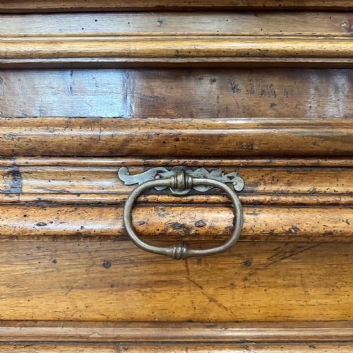 LARGE ITALIAN WALNUT CUPBOARD - ADDITIONAL PHOTO 4