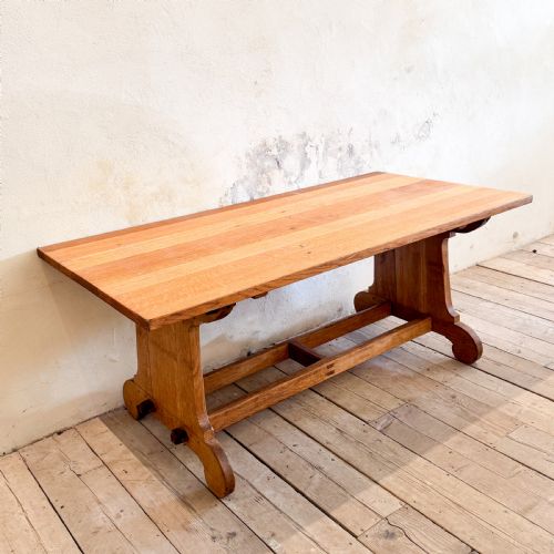 OAK LIBRARY DINING TABLE - ADDITIONAL PHOTO 2