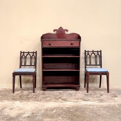 Regency Painted Bookcase