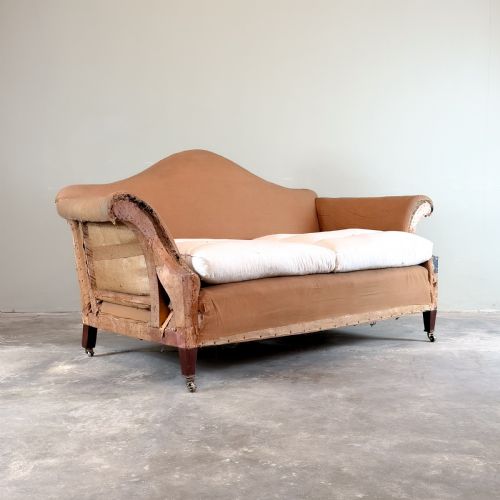 Edwardian Camel Back Sofa