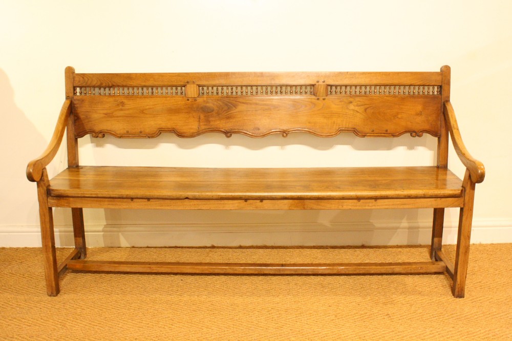 19th century ash bench