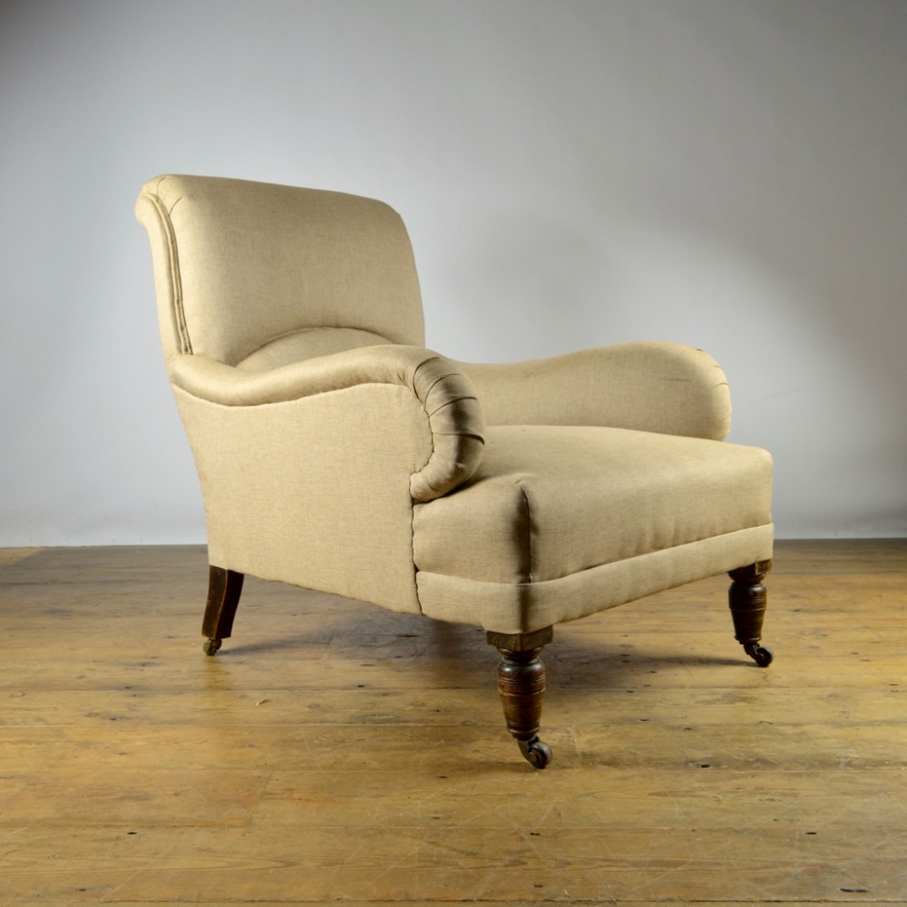 Edwardian Armchair, Reupholstery Incl.