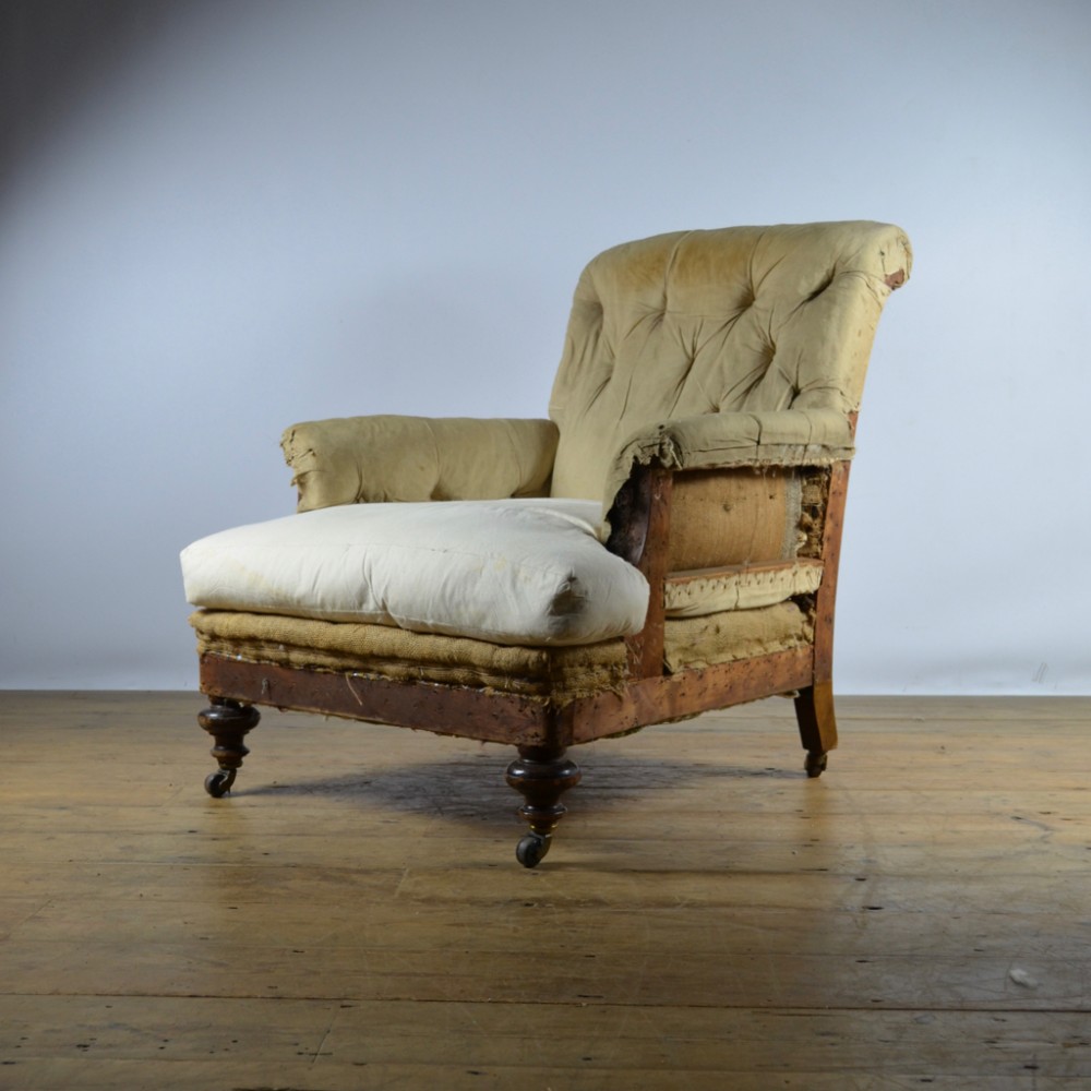 Deep Seated English Armchair