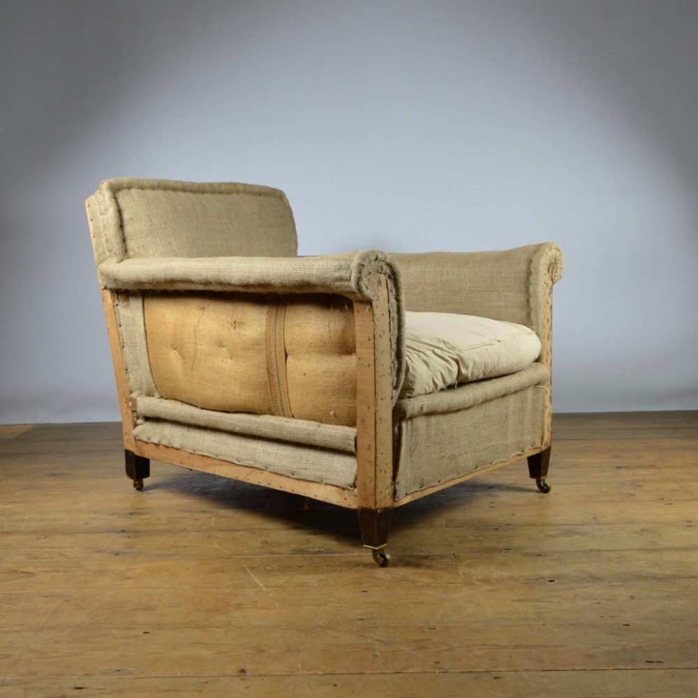 Edwardian Armchair, Incl Full Repholstery 