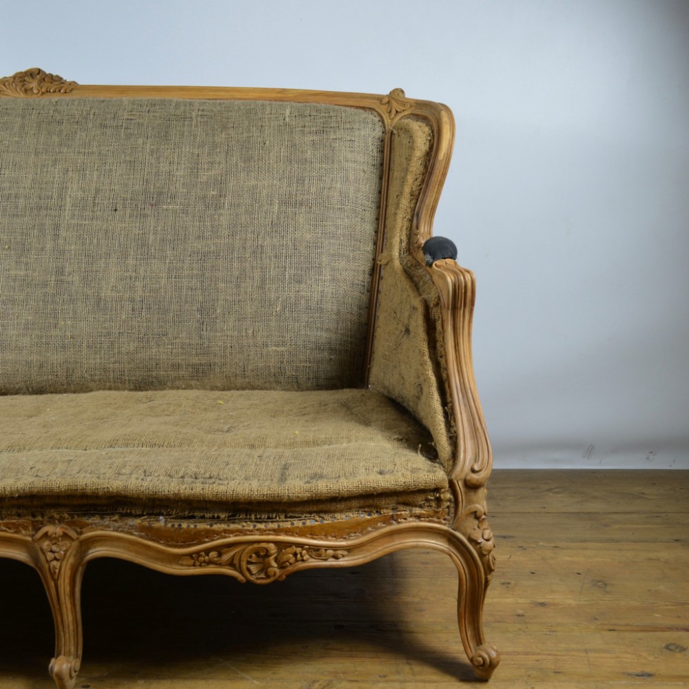 20th Century French Sofa Inc. Full Reupholstery