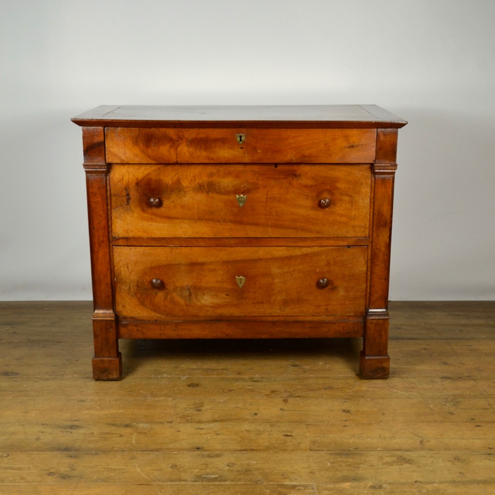 19th Century French Walnut Chest of Drawers