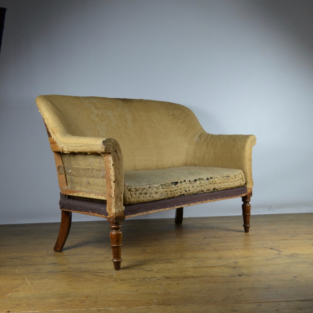 TWO SEATER SOFA - REUPHOLSTERY INCLUDED - C287 