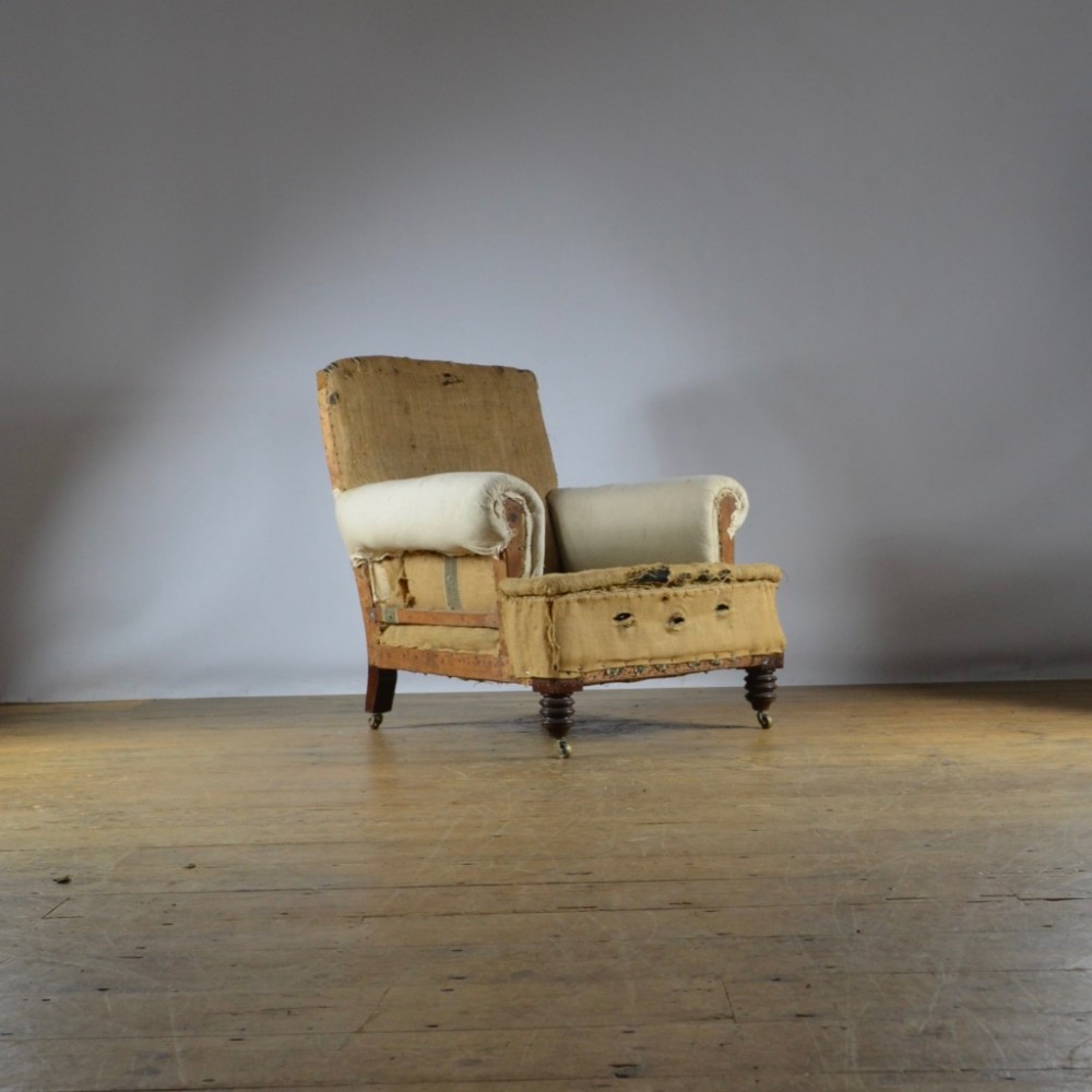 ENGLISH ARMCHAIR - FULL REUPHOLSTERY INC.