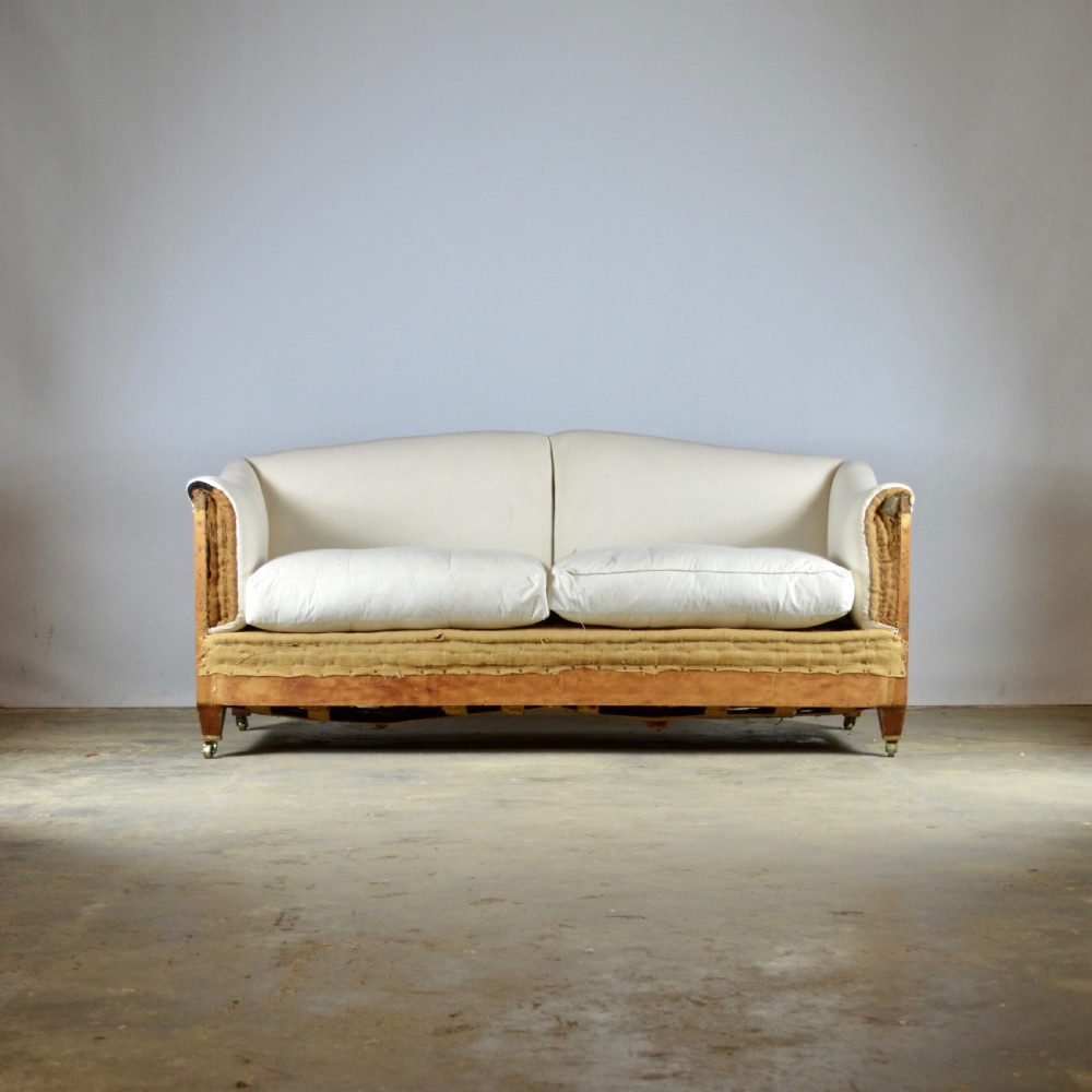 Edwardian Sofa, Full Reupholstery Inc.