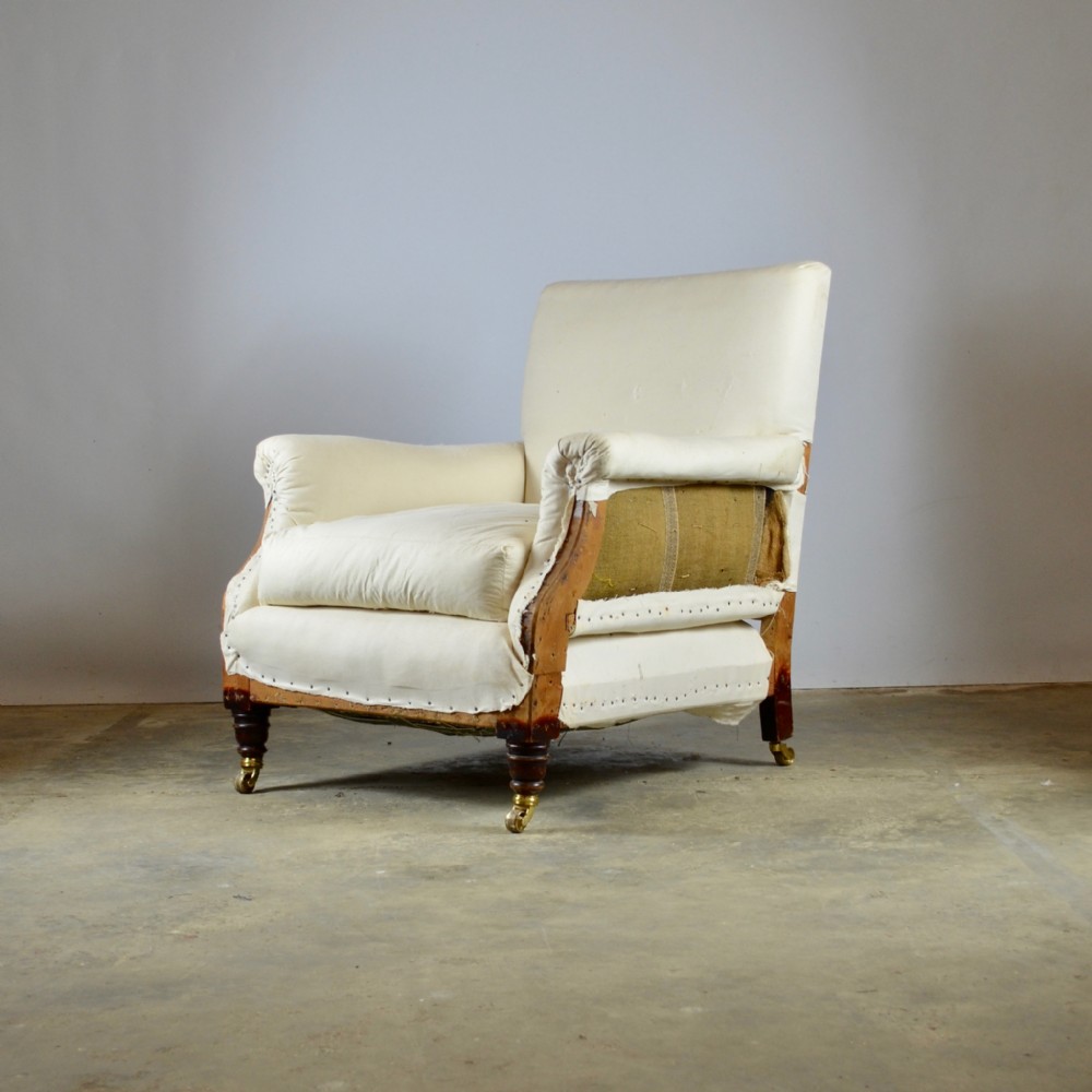 English Armchair, Full Reupholstery Inc.