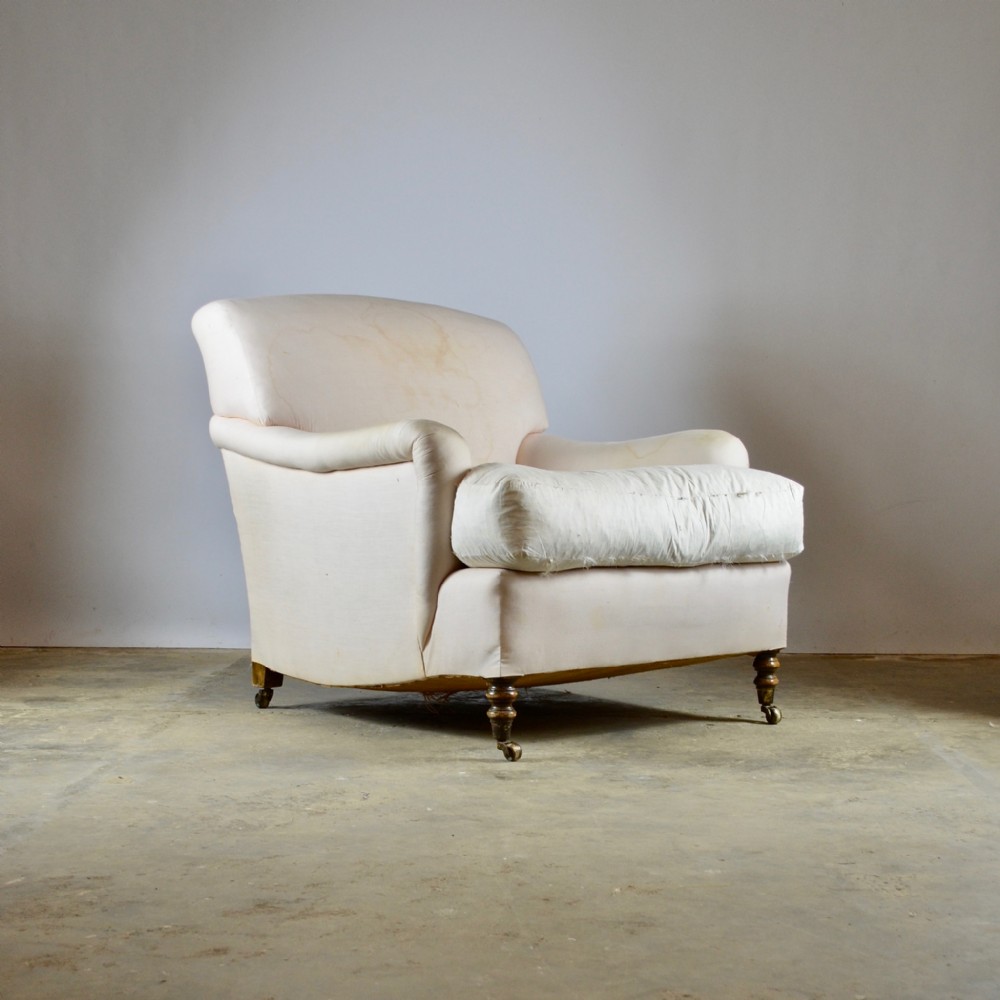 George Smith Armchair, Full Reupholstery Inc.
