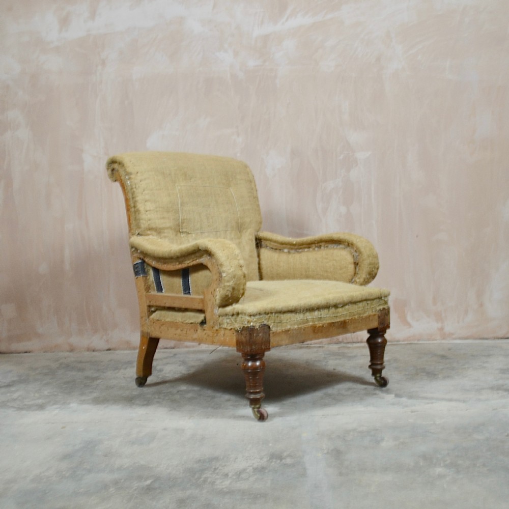 Walnut English Armchair