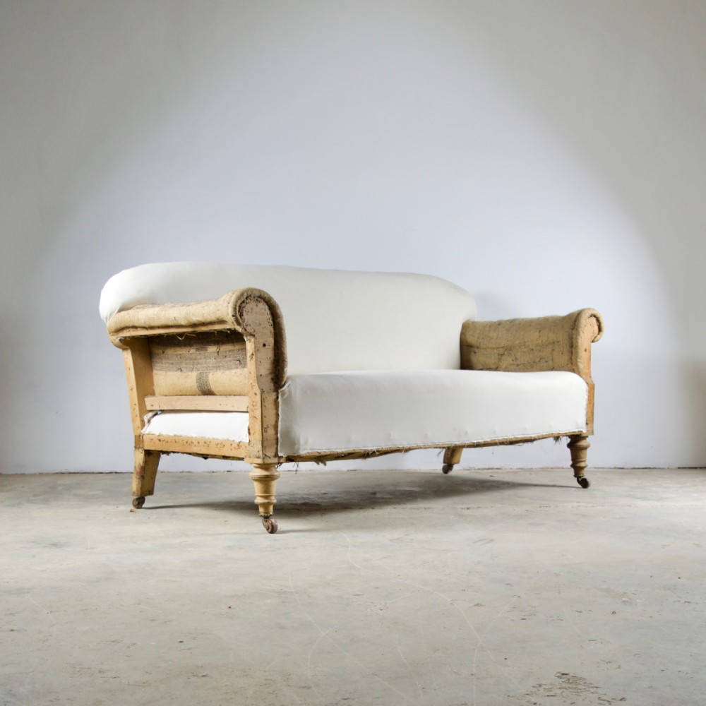 English Scroll Arm Sofa