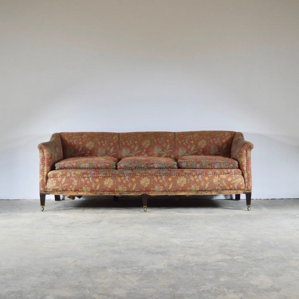 Edwardian English Sofa 
