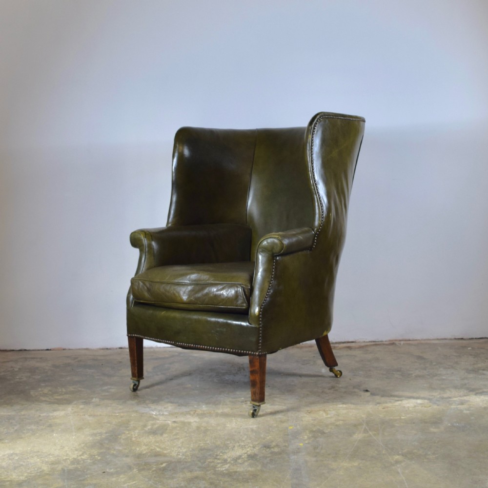 English Barrel Back Chair View II