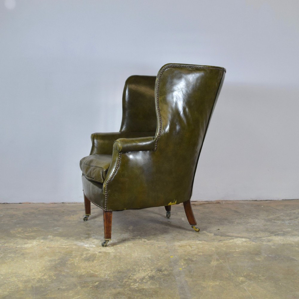 English Barrel Back Chair View III