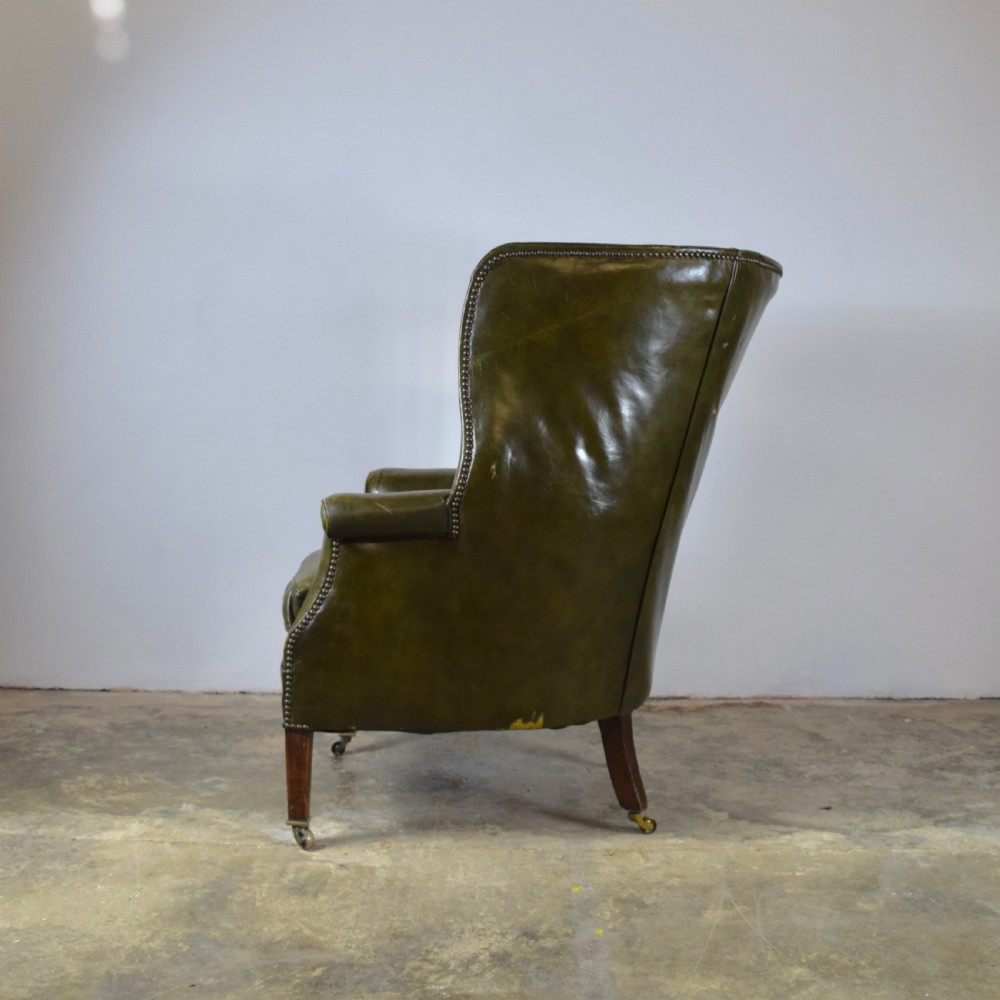 English Barrel Back Chair View IV