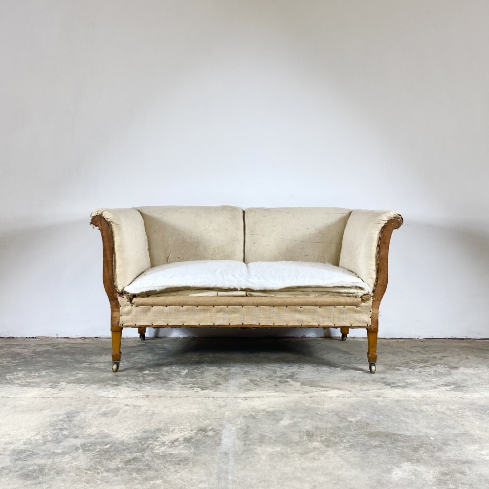 Pretty Edwardian Two Seater Sofa