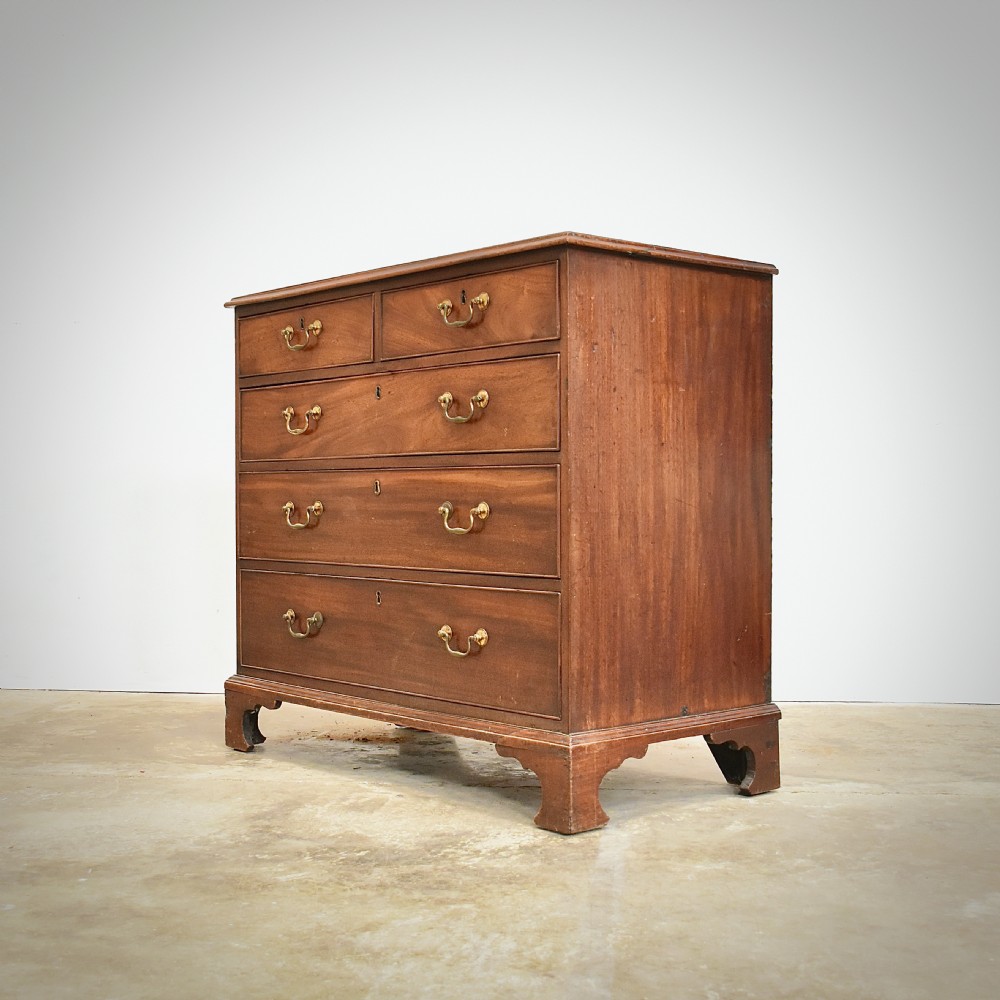 George III Mahogany Chest of Drawers View III