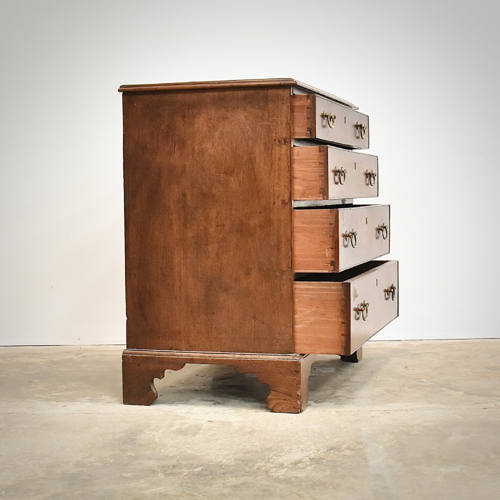 Small George III Mahogany Chest of Drawers View II