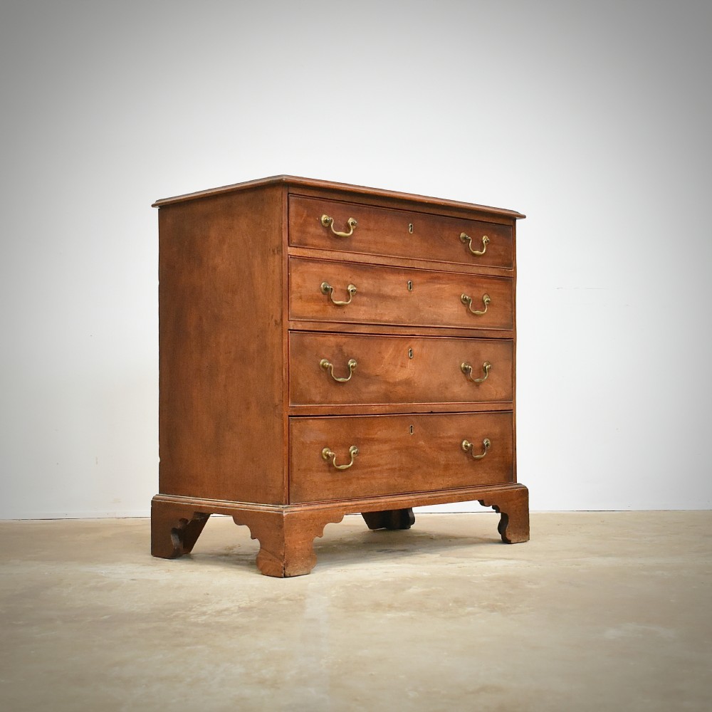Small George III Mahogany Chest of Drawers