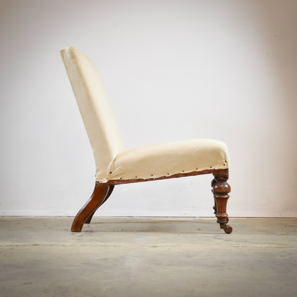 19th Century Small Slipper Chair View III