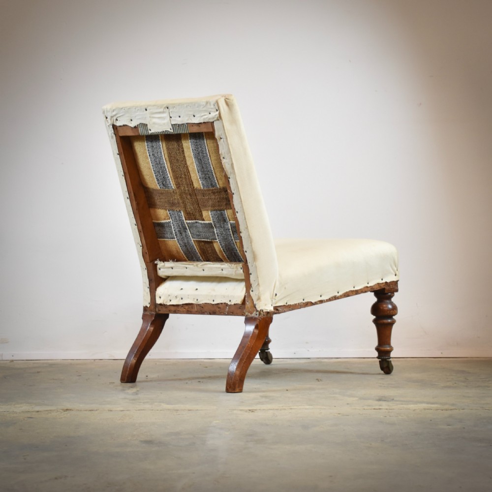 19th Century Small Slipper Chair View IV