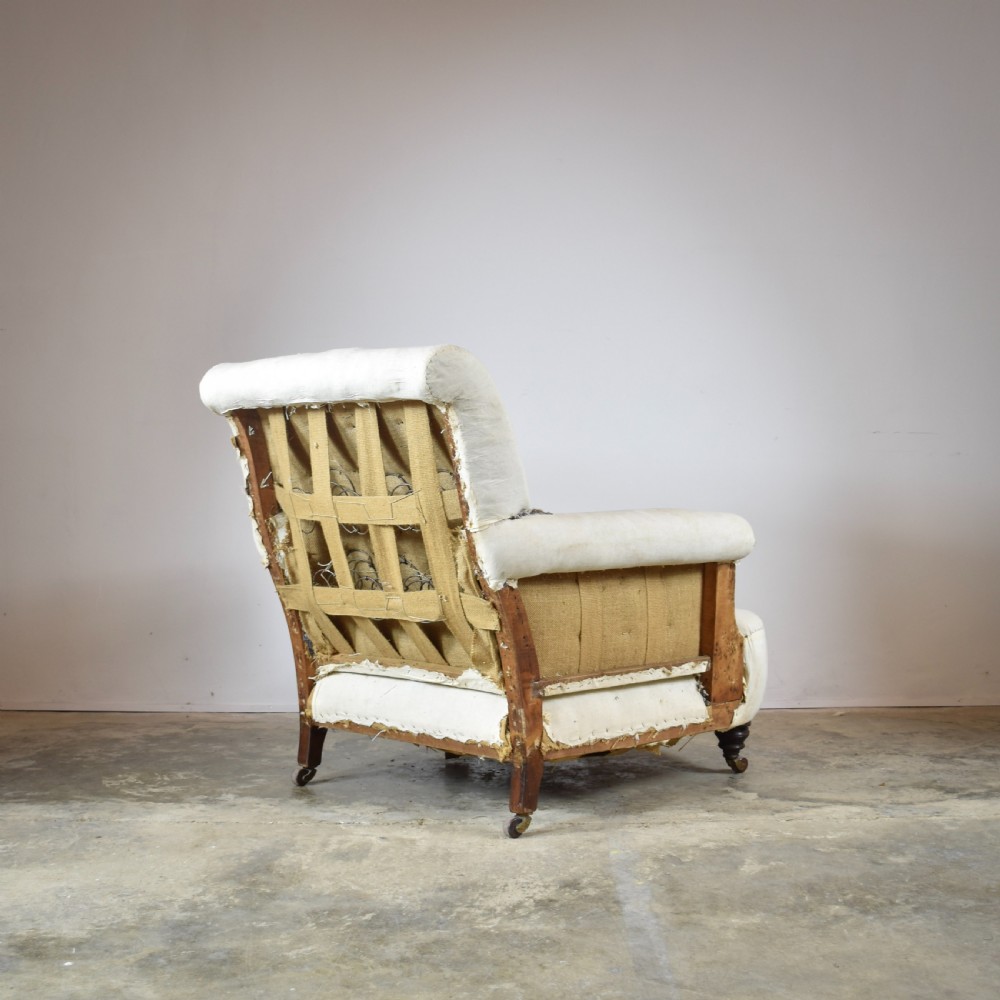 Deep Seated English Armchair View IV