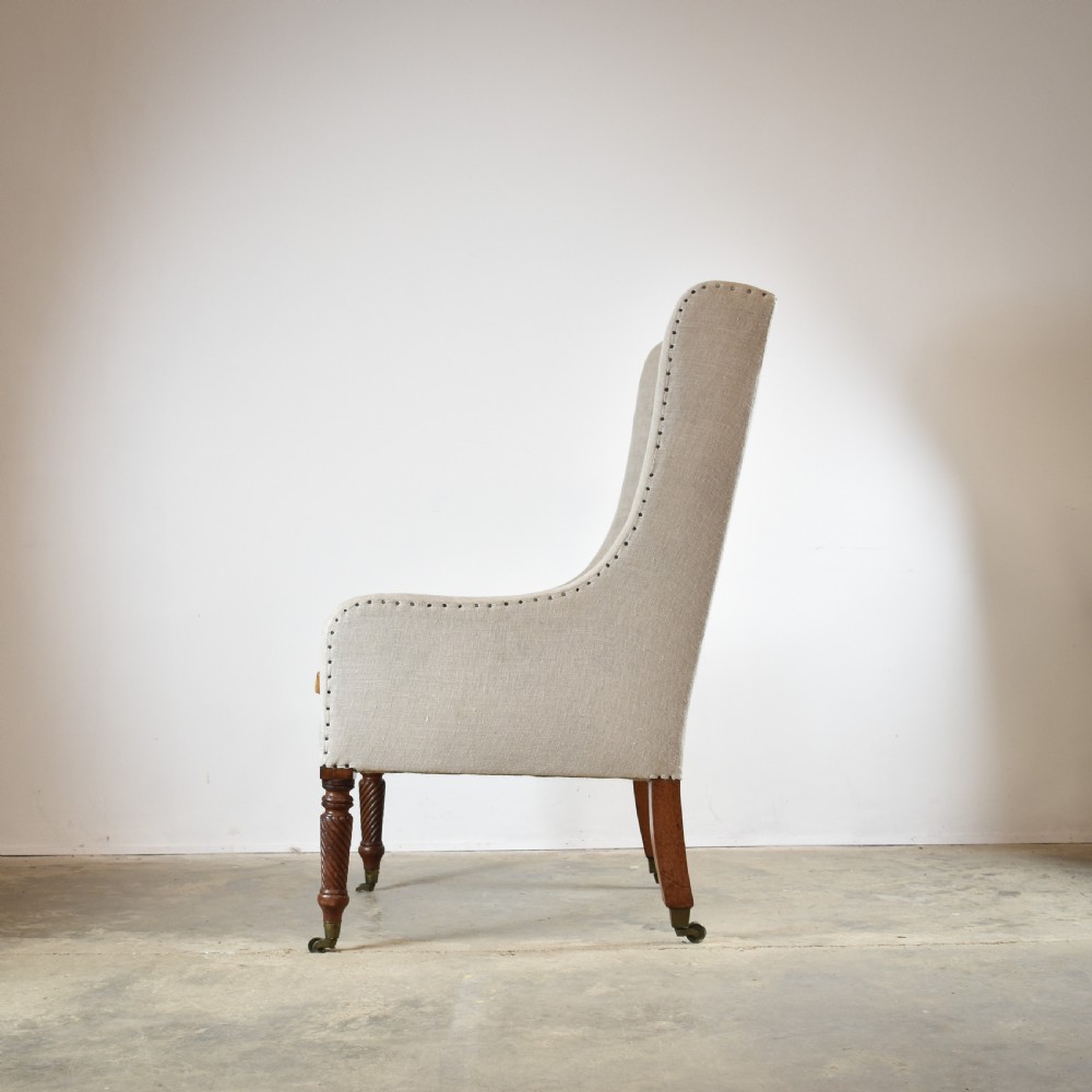 19th Century Wing Chair View IV