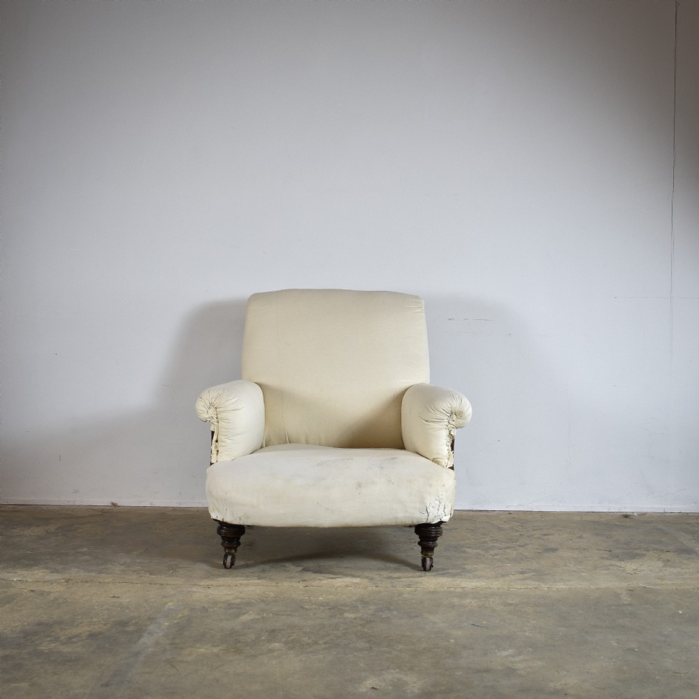 Small English Armchair View II