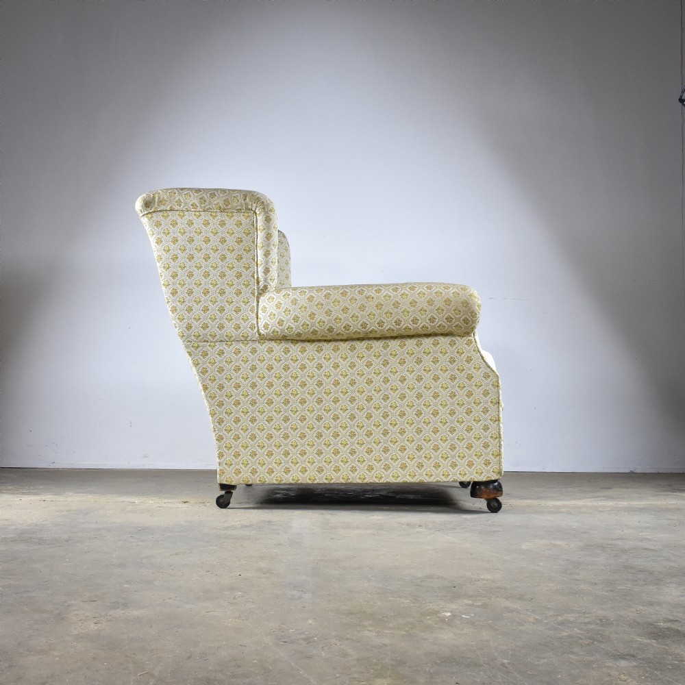 1930s Deep Winged Armchair View III