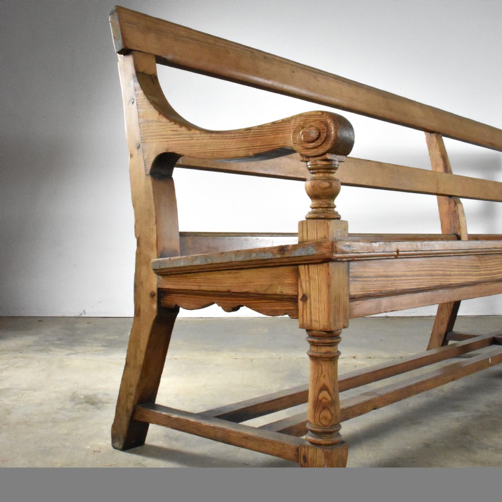 Pair of Pitch Pine Pews  View IV