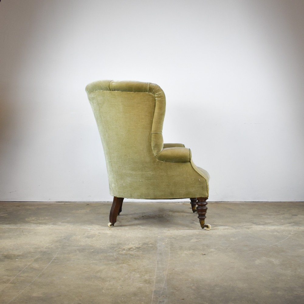 C755 19th Century Barrel Back Chair View III