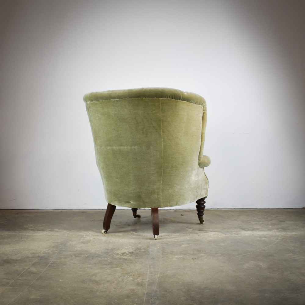 C755 19th Century Barrel Back Chair View IV