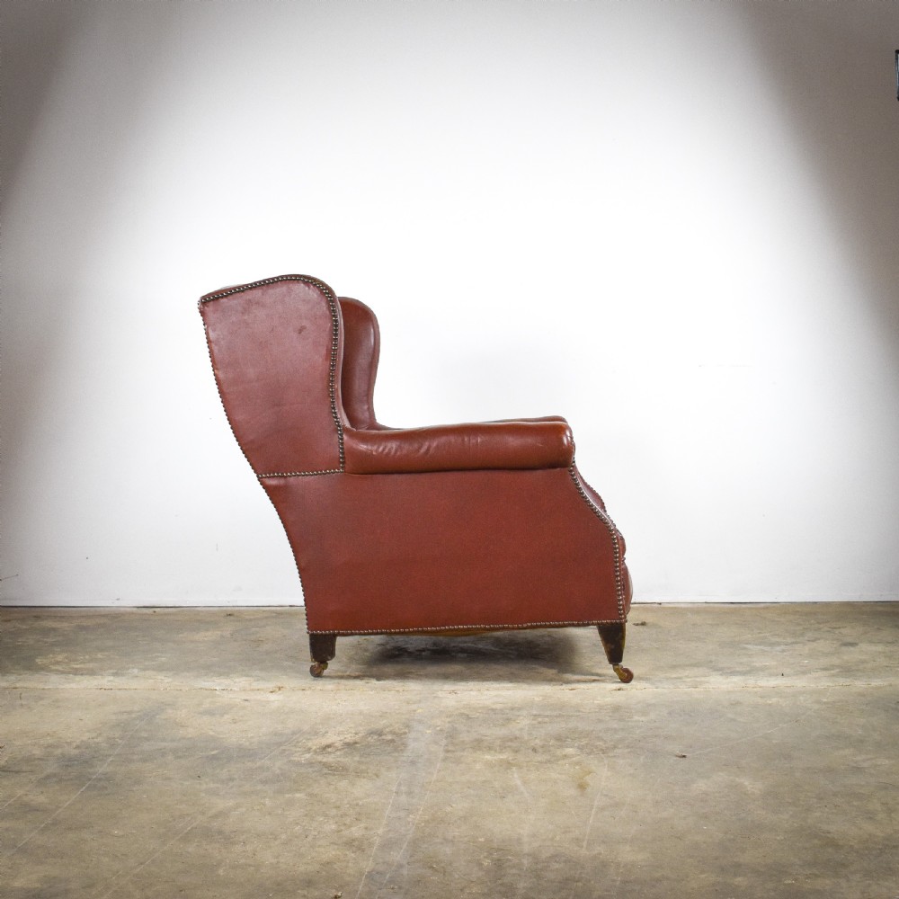 Deep Seated Winged Armchairs View III