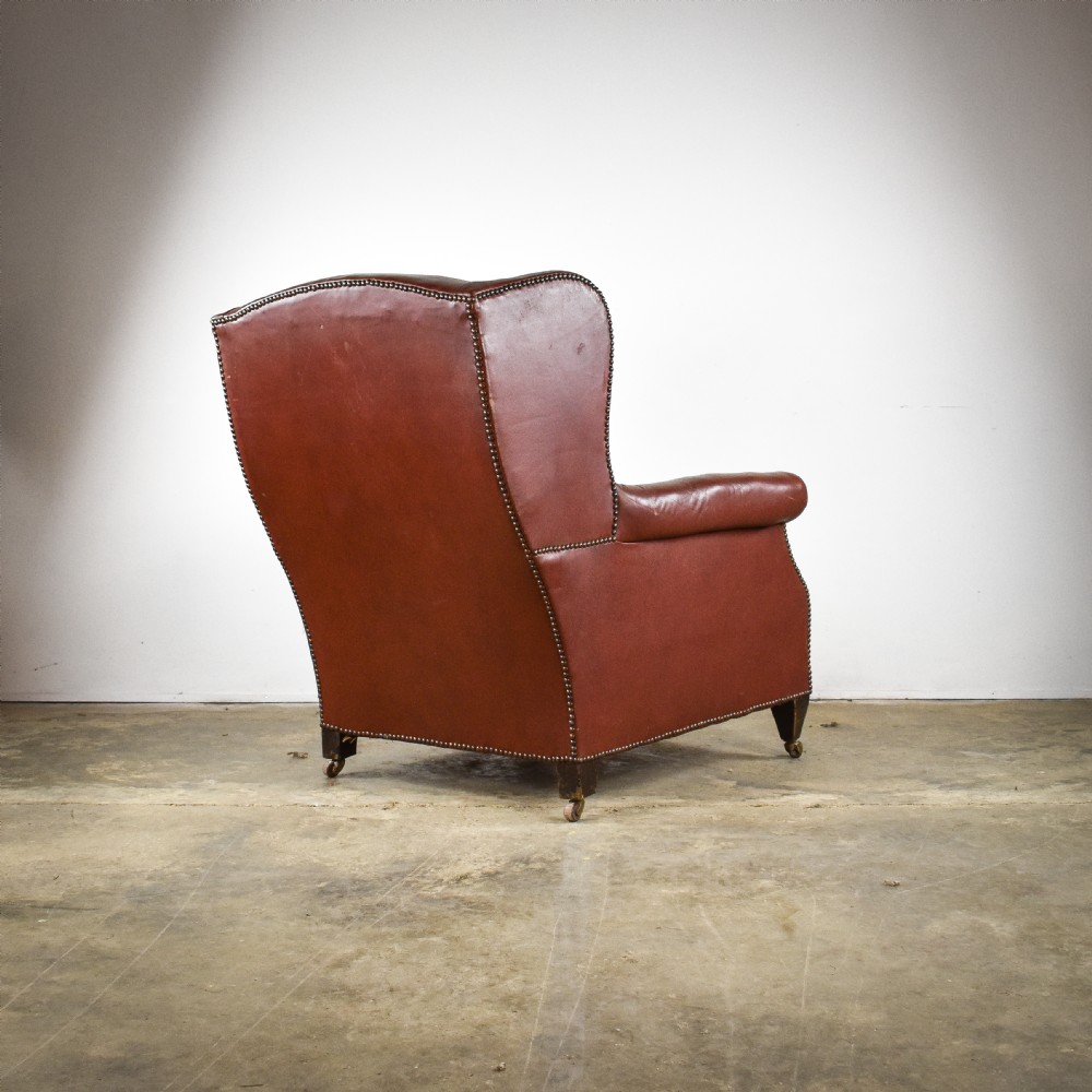 Deep Seated Winged Armchairs View IV
