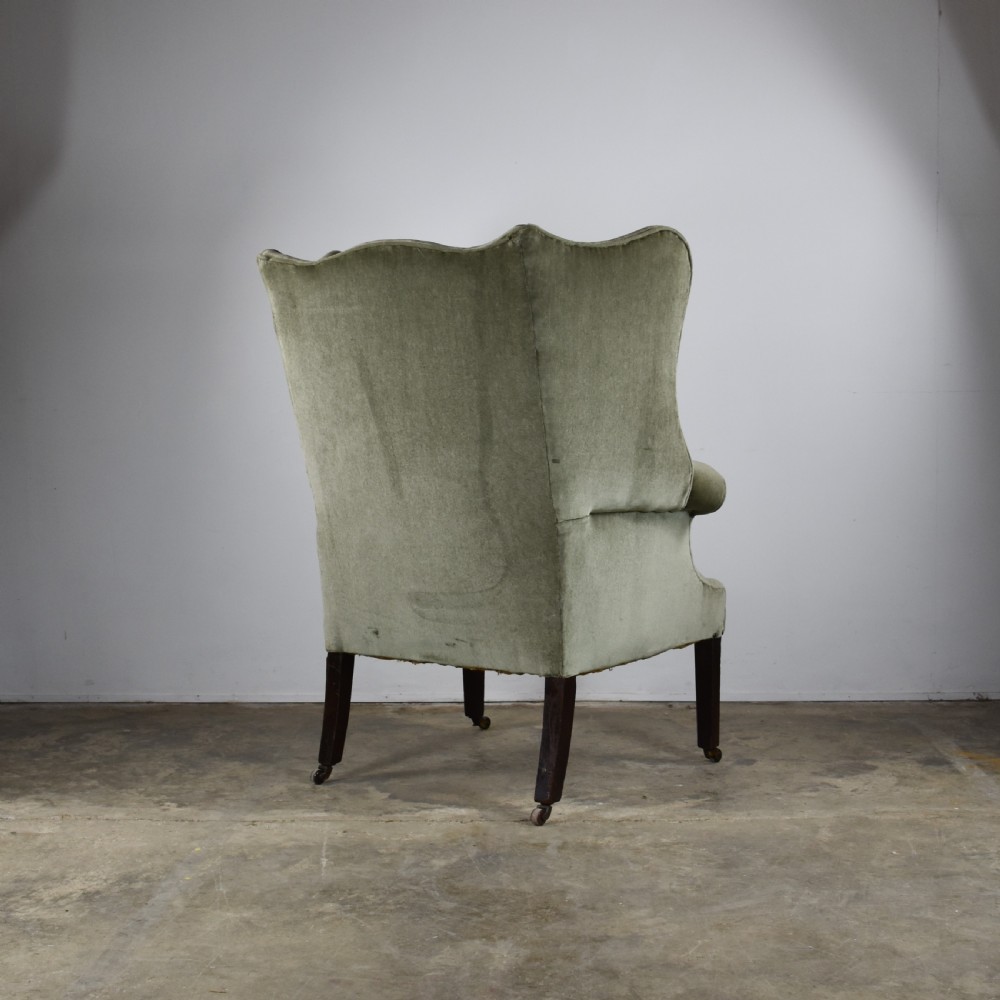 Shapely Wing Chair View IV