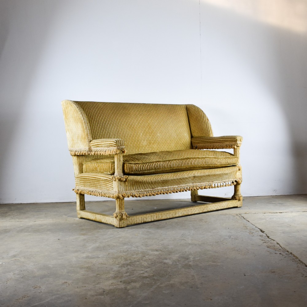 C1922 1920s Carolean Style Sofa 