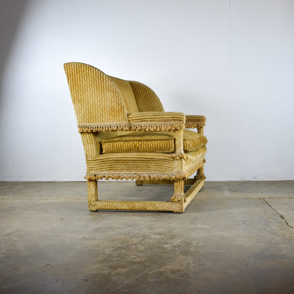 C1922 1920s Carolean Style Sofa  View III