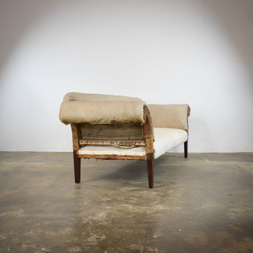 19th Century Scroll arm Sofa  View III