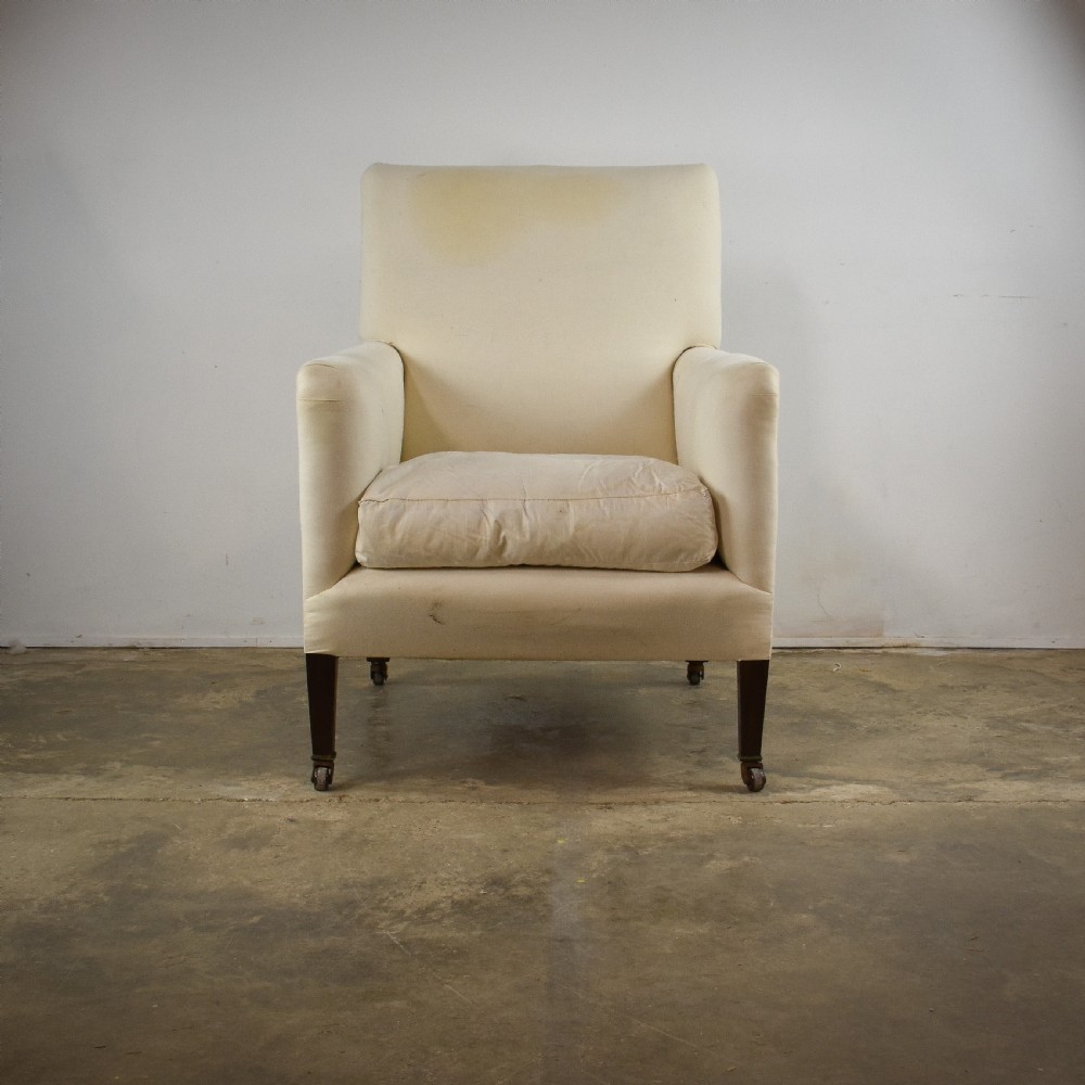 Edwardian Library Chair View II