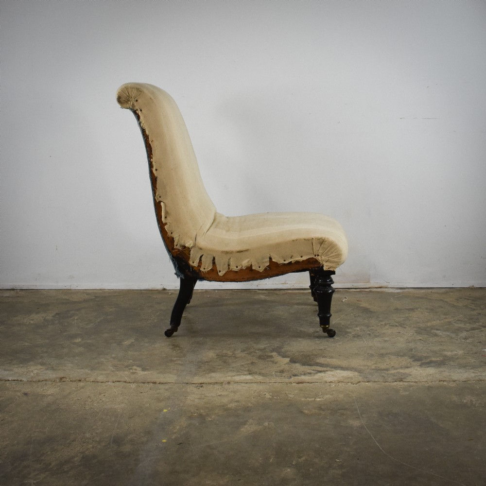French Slipper Chair View II