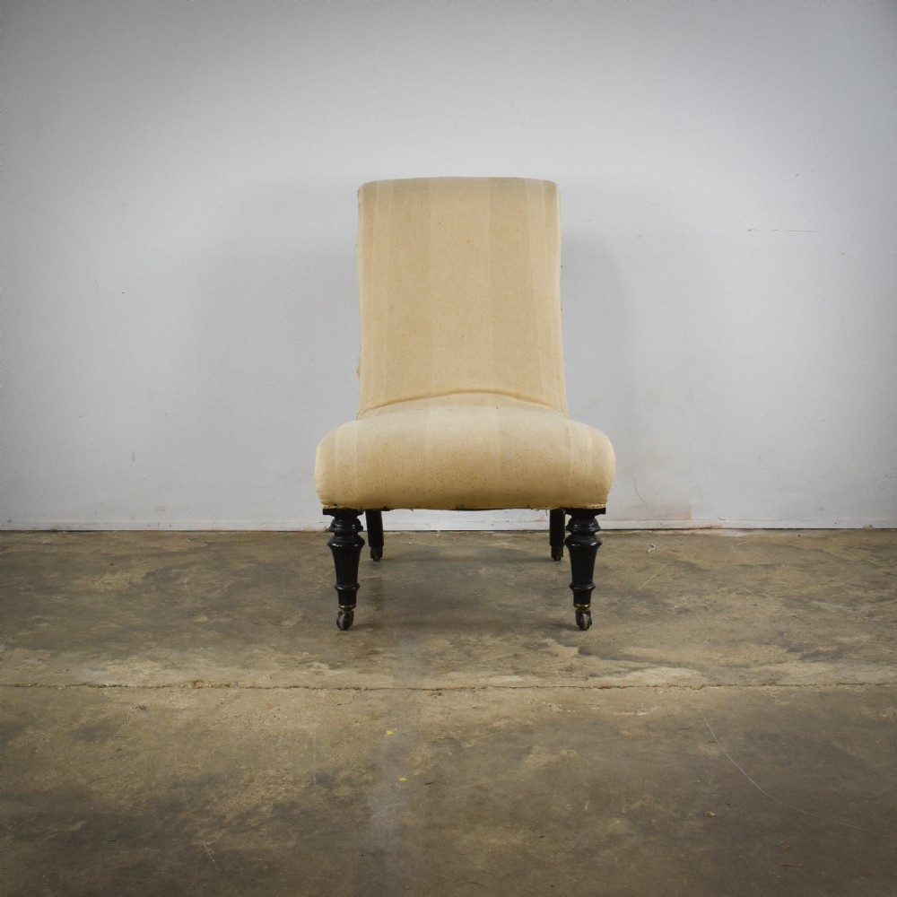 French Slipper Chair View III