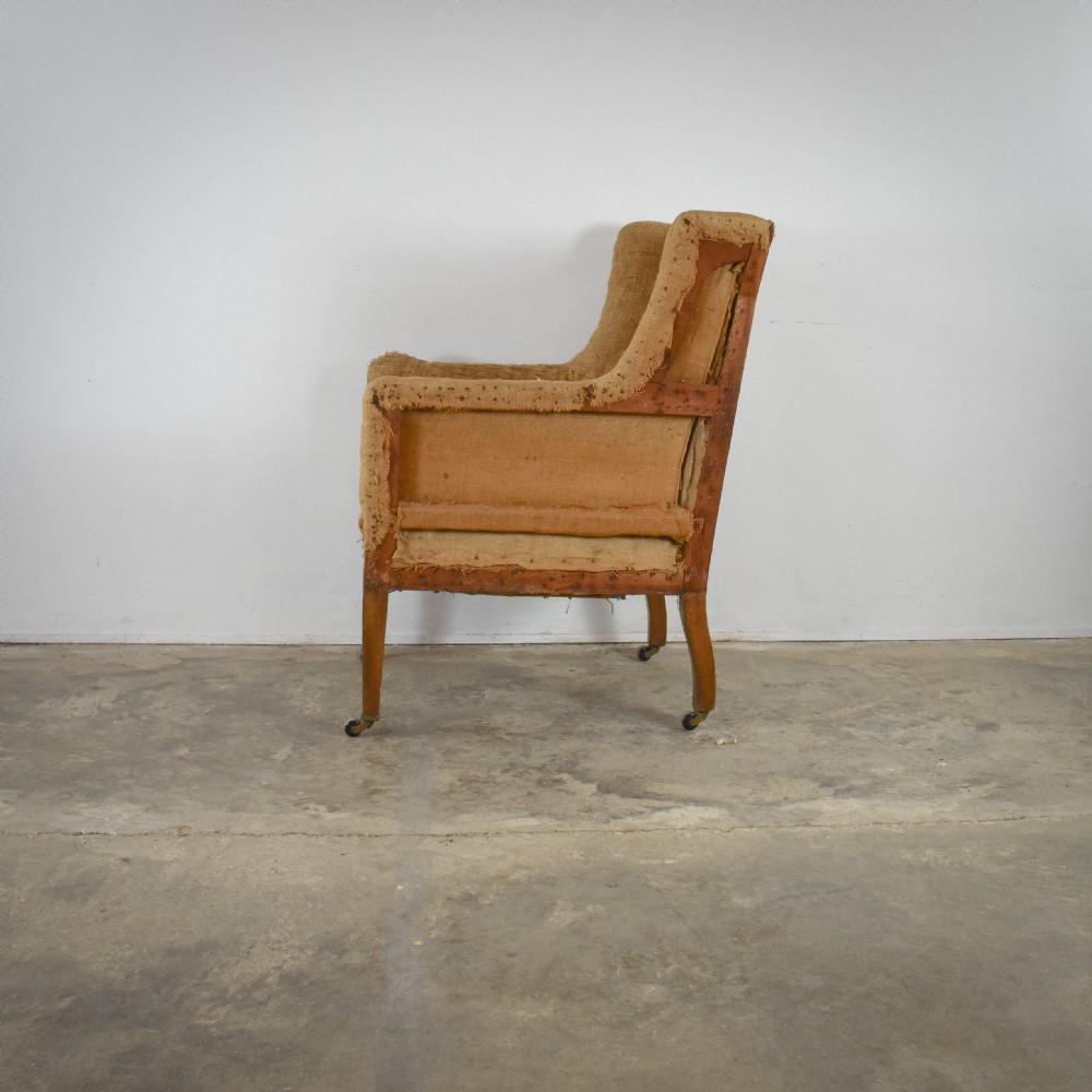 Edwardian English Wing Chair View II