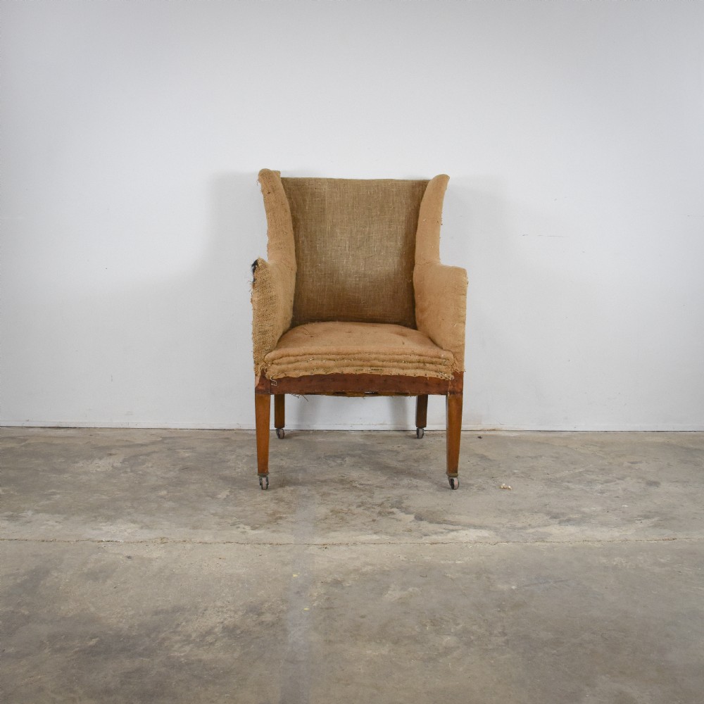 Edwardian English Wing Chair View III