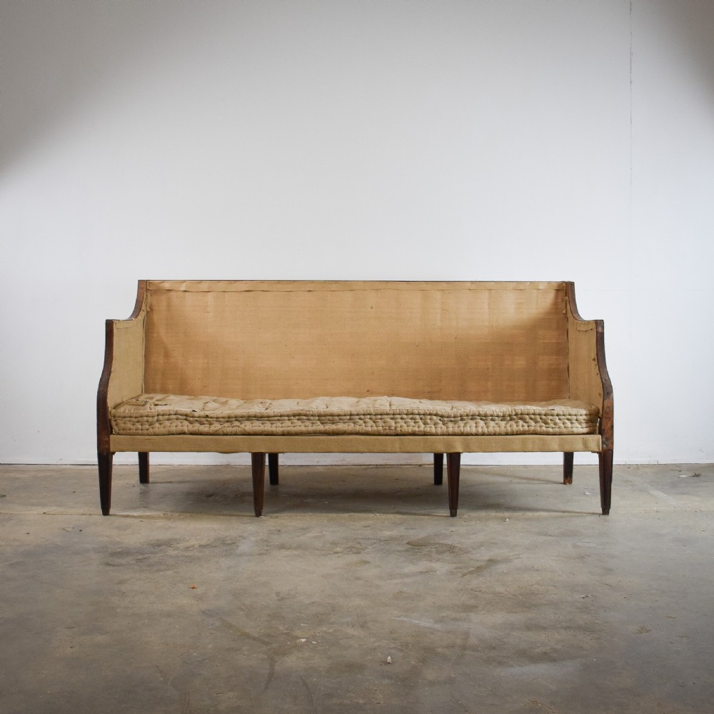 Georgian Mahogany Sofa  View II