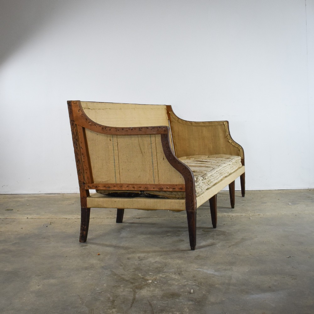 Georgian Mahogany Sofa  View III