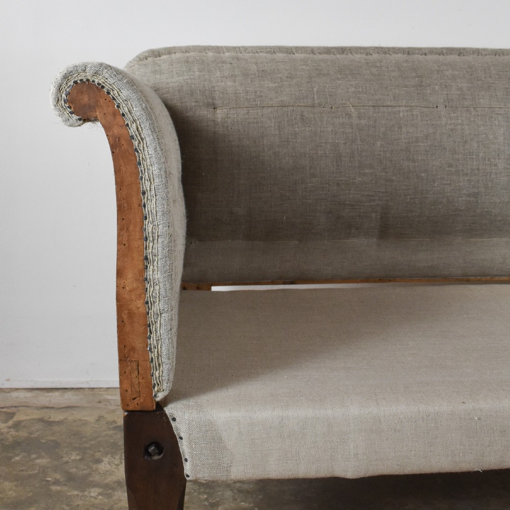 19th Century Campaign Sofa  View IV