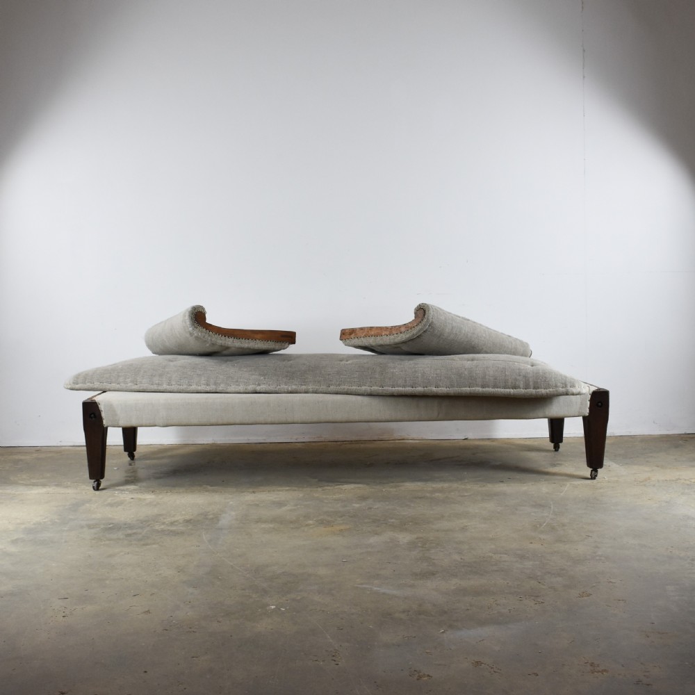 19th Century Campaign Sofa  View V